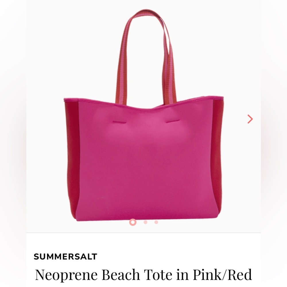Sommersalt Neoprene tote bag